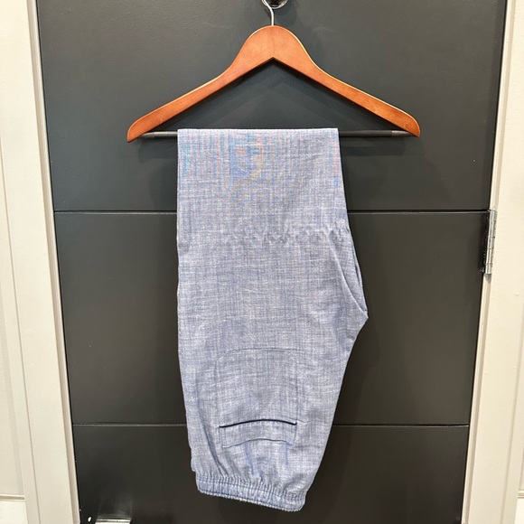 GAP Chambray Blue Men’s Pajama set - Shirt and Pants. Size S. - Picture 4 of 11